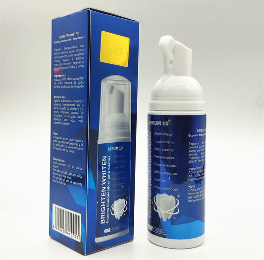 ESPUMA DENTAL ACLARANTE x2