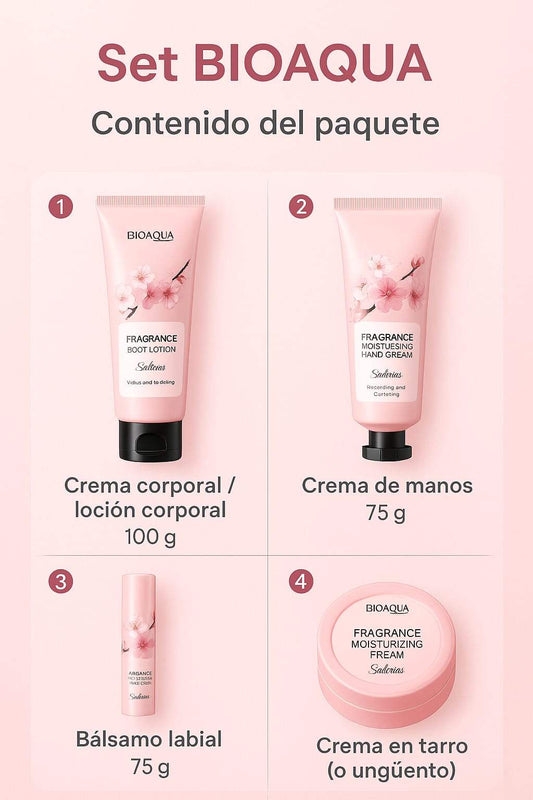 KIT DE HIDRATACIÓN SAKURA BIOAQUA