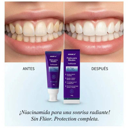 PASTA DENTAL BLANQUEADORA SERUM 10
