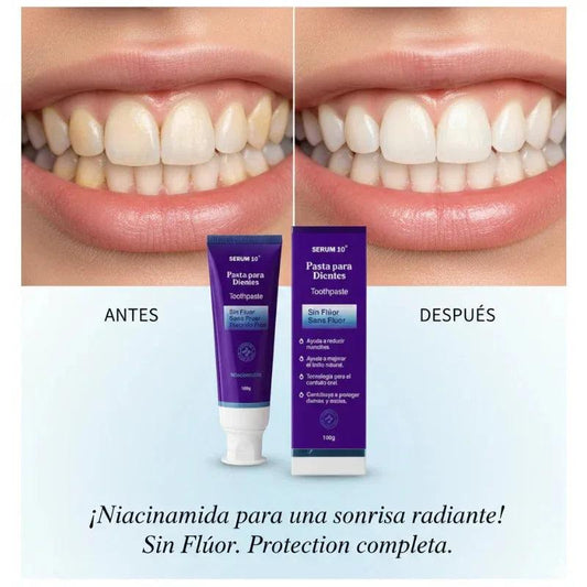 PASTA DENTAL BLANQUEADORA SERUM 10