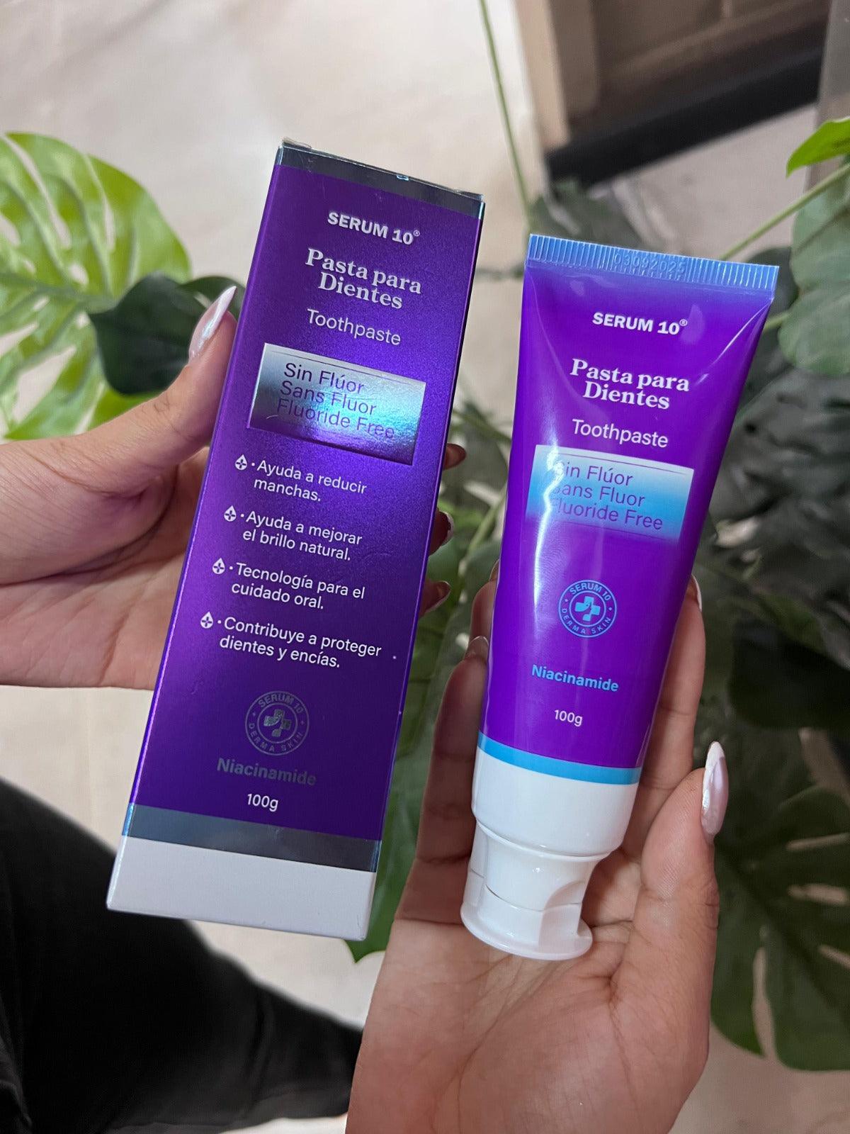 PASTA DENTAL BLANQUEADORA SERUM 10