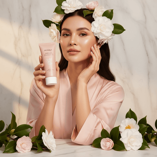 JABON LIMPIADOR EXFOLIANTE EXTRACTO DE CAMELIA