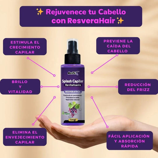 SPLASH CAPILAR REVITALIZANTE CON RESVERATOL