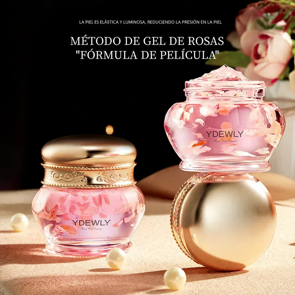 CREMA HIDRATANTE PÉTALOS DE ROSA Y ACIDO HIALURONICO