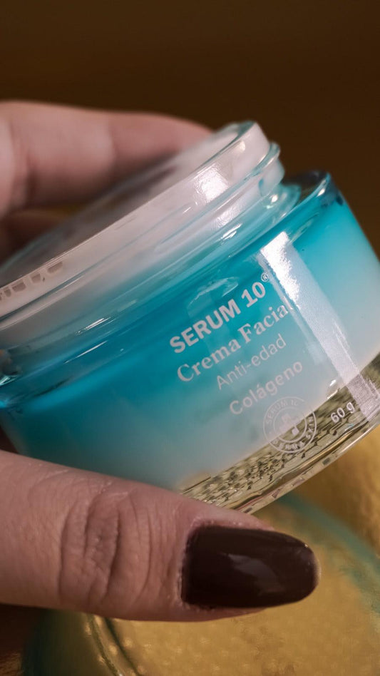 CREMA ANTI-EDAD CON COLÁGENO SERUM 10°