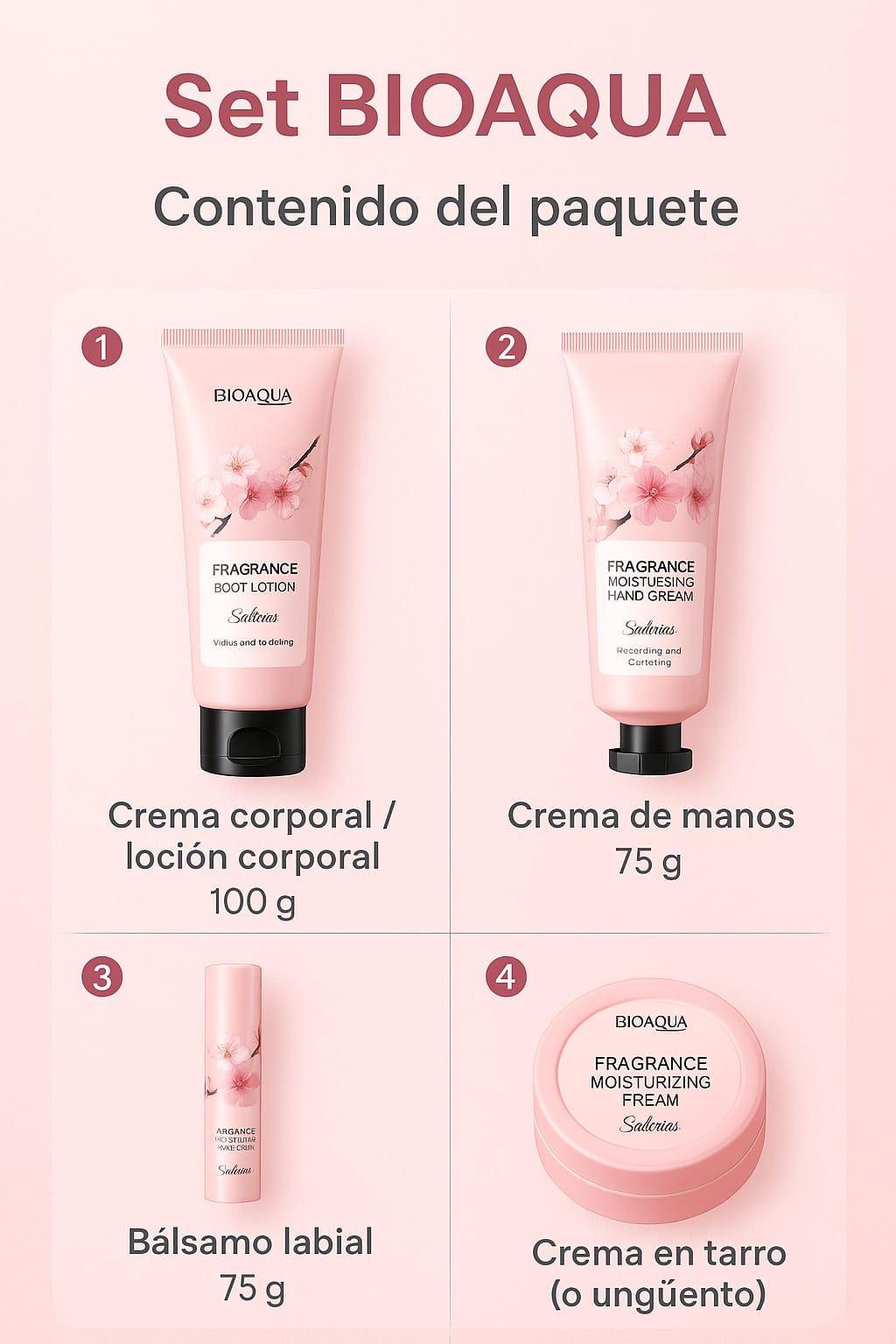 KIT DE HIDRATACIÓN SAKURA BIOAQUA