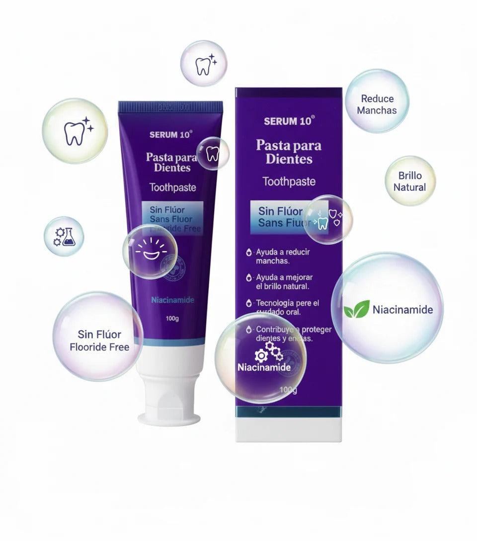 PASTA DENTAL BLANQUEADORA SERUM 10