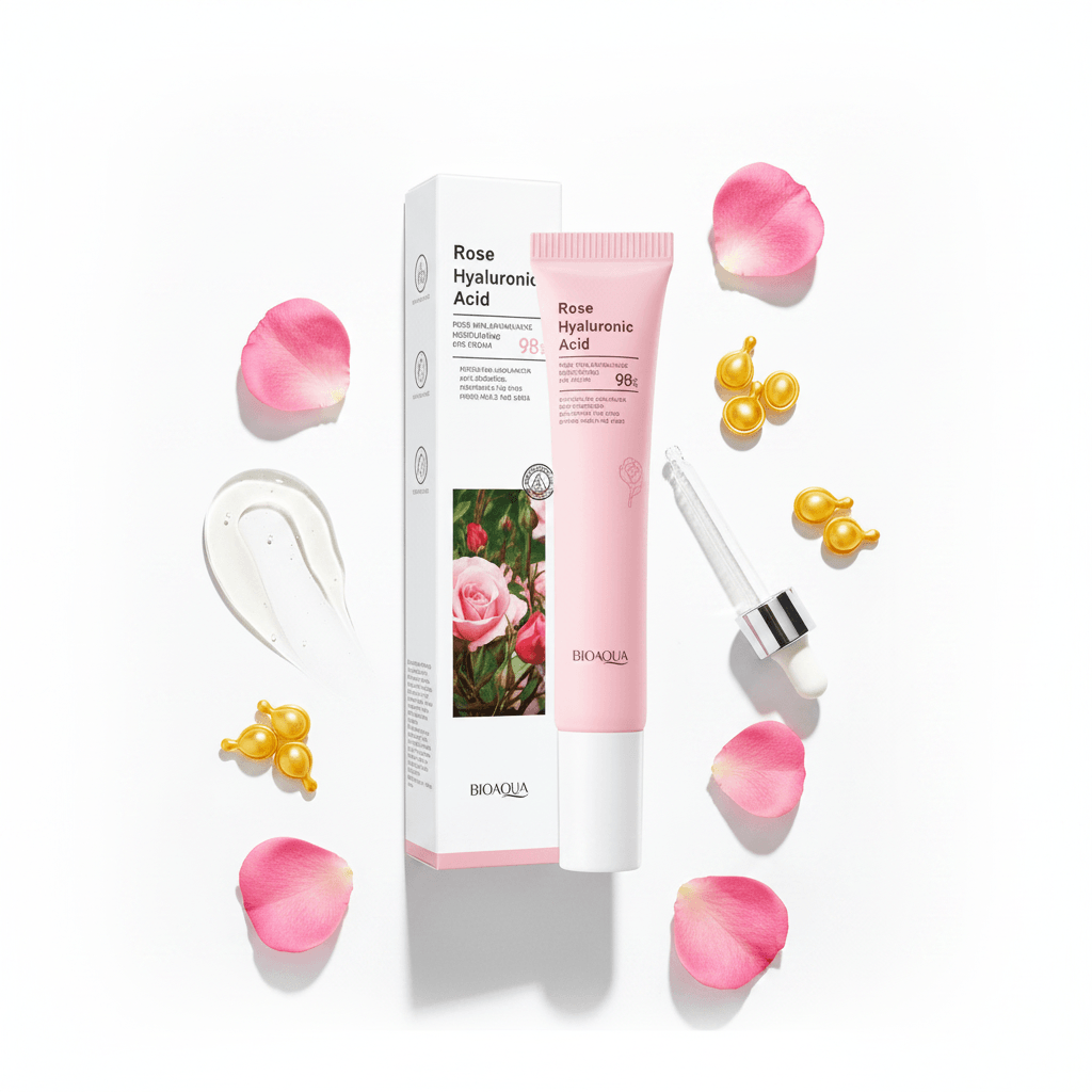 Ingredientes Contorno de Ojos Pétalos de Rosa