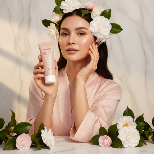 JABON LIMPIADOR EXFOLIANTE EXTRACTO DE CAMELIA