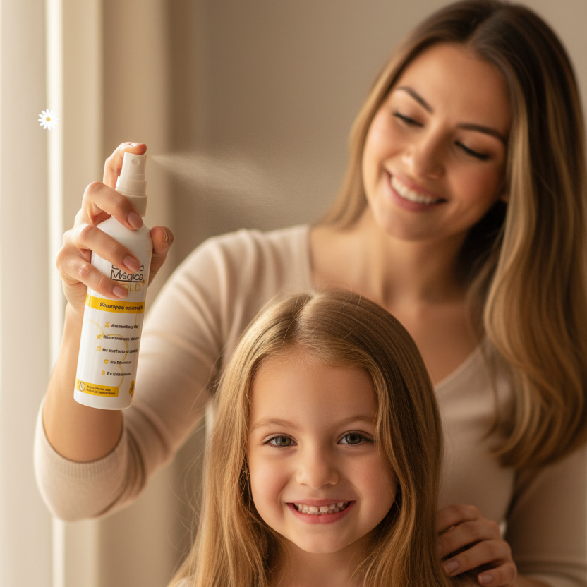 KIT GOLD ESENCIA MAGICA ACLARADOR PARA NIÑOS