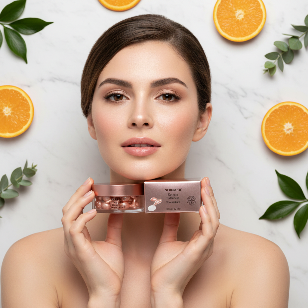 SÉRUM 10 VITAMINA C + D + E EN CÁPSULAS MONODOSIS | ANTIEDAD & ANTIOXIDANTE